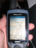 gps screen